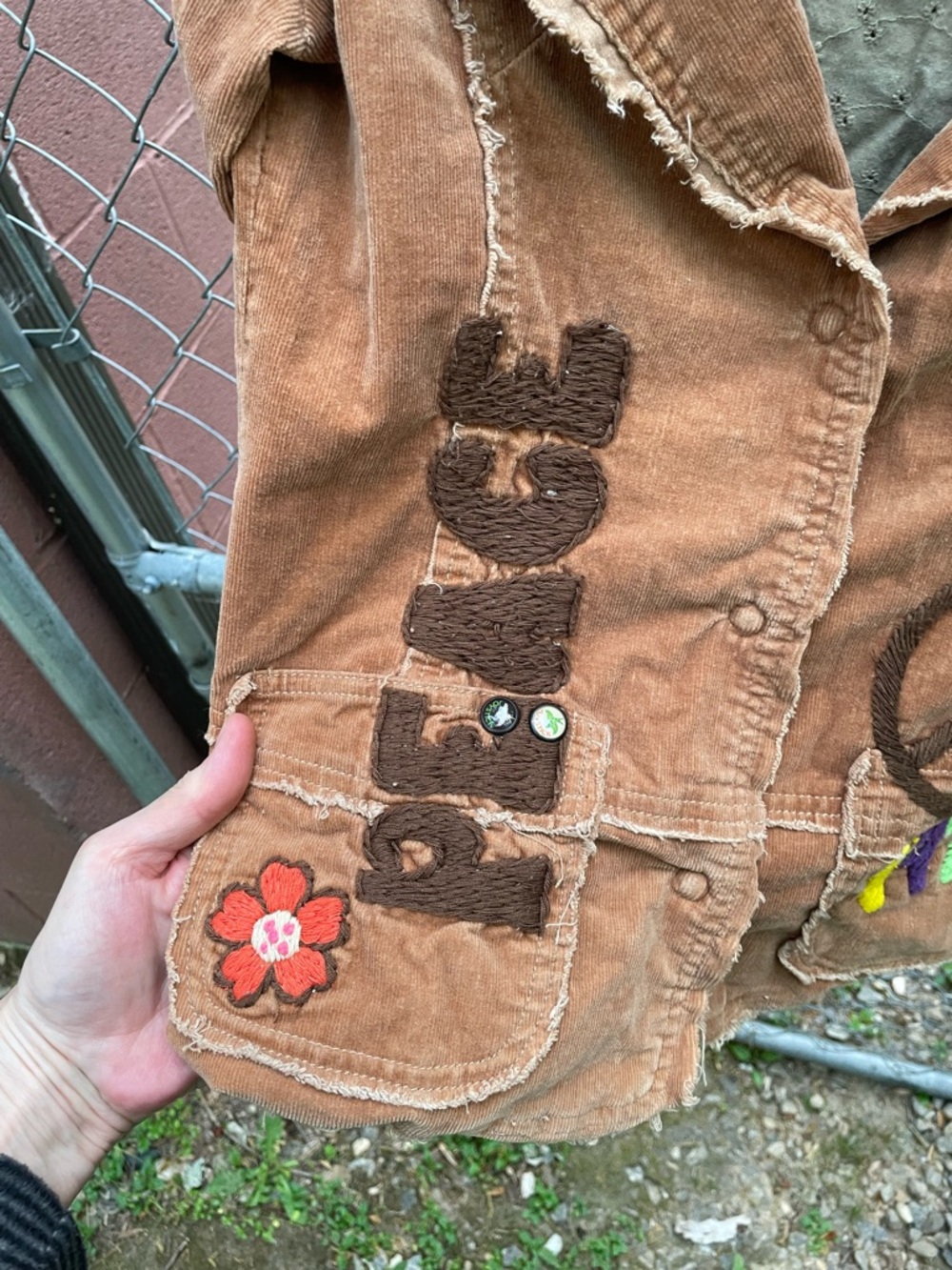Vintage Joystick / Johnny Was Embroidered Jacket Size Medium - Picture 5 of 11